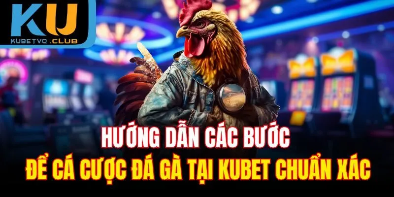 Hướng dẫn các bước để cá cược đá gà tại Kubet chuẩn xác
